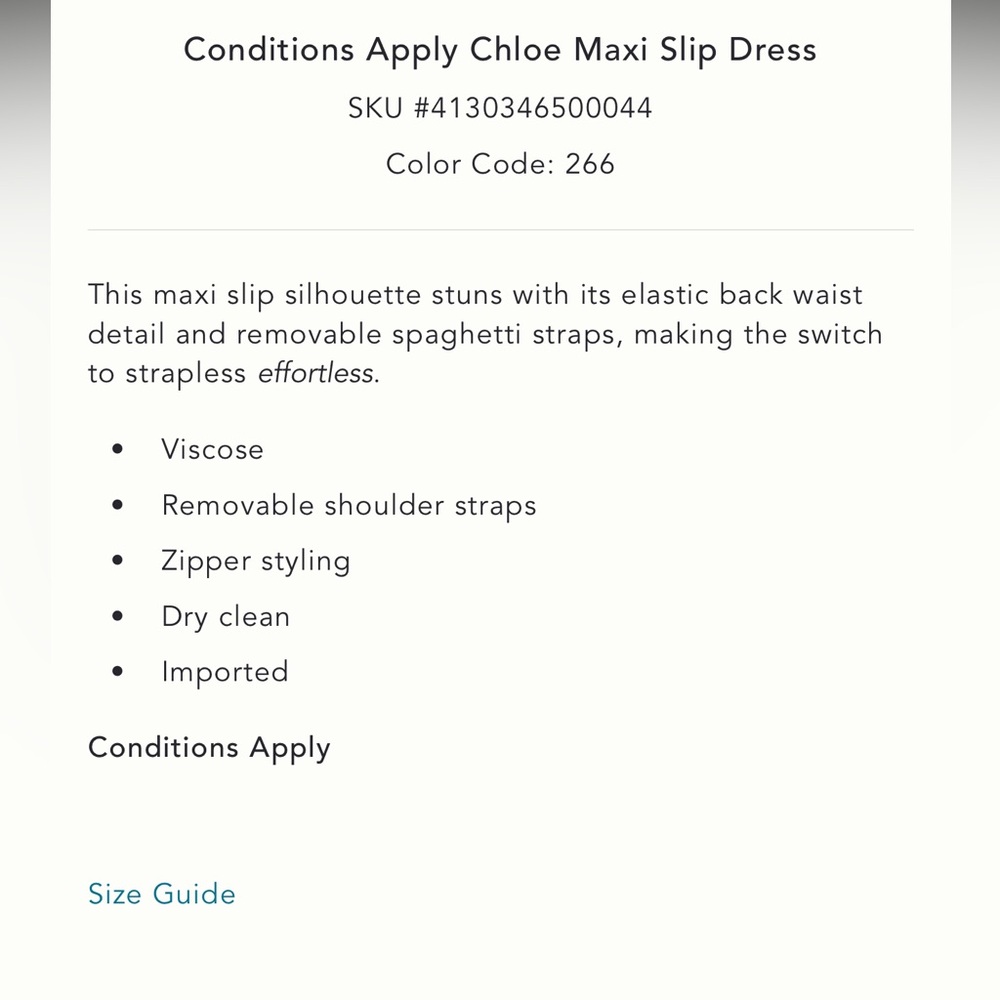 NWOT Anthropologie Conditions Apply Chloe Cat Print Maxi Slip Dress - Picture 5 of 6
